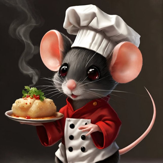 Escultura divina: T-Shirt Unisex (Chef Mouse Delights: Whisking Up Culinary Magic T-Shirt)