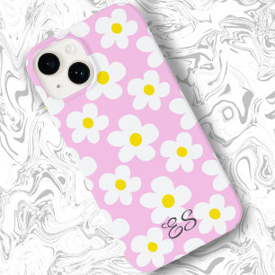 Escuridão cor-de-rosa-branca sobre floral feminino