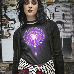 Escuro Mystical Arcana Olho de Ternidade T-Shirt