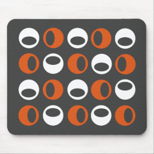 Esferas modernas retros abstratas Mousepad