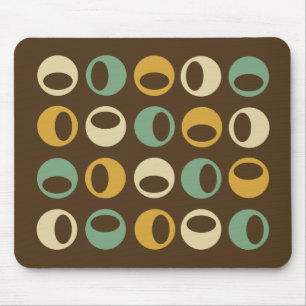 Esferas modernas retros abstratas Mousepad