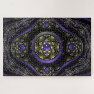 esferas roxas quebra-cabeça