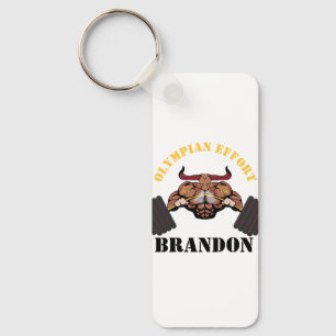 "Esforço Olímpico" personalize seu Chaveiro