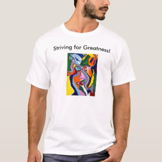 Esforço para o t-shirt da grandeza