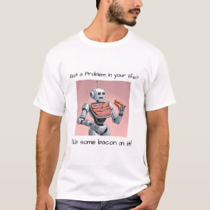 Esfregue um pouco de bacon na camiseta
