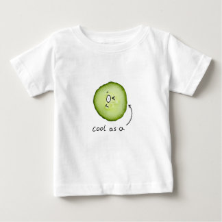 esfrie como um t-shirt das crianças do pepino