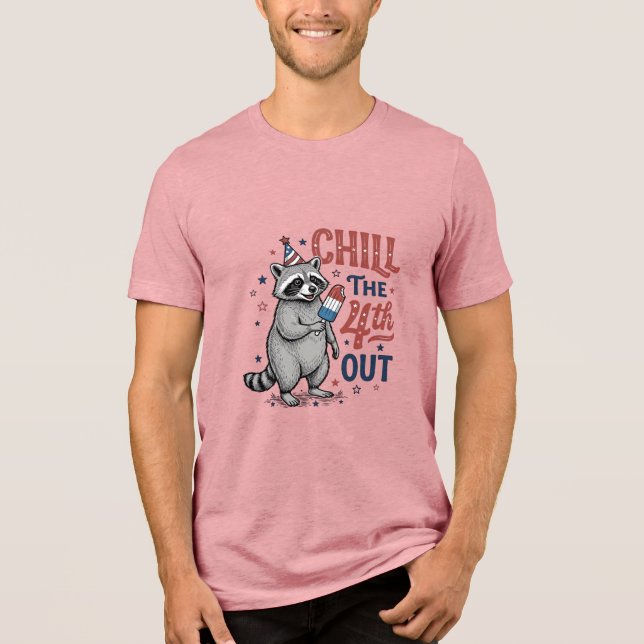 Esfrie o 4º Design de Camisa Patriótica de Guaxini (Frente)