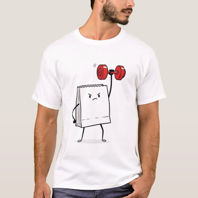 Esgotamento pesado | T-Shirt Engraçado (Frente)