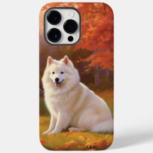 Eskimo Americano nas Folhas do outono inspira-se