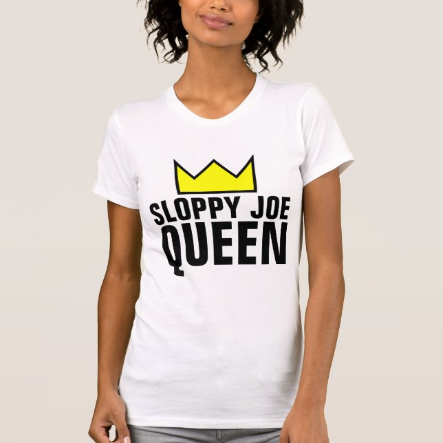 ESLOVÁVEL JOE RAINHA MOM T-SHIRTS (Frente)
