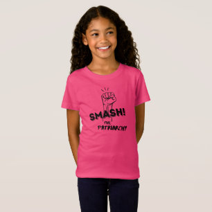 Esmaga a feminista Patriarca - t-shirt infantil