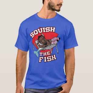 Esmagar a Camiseta de Peixe