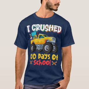 Esmagei 100 Dias de Caminhão Monstro de Camisas Es