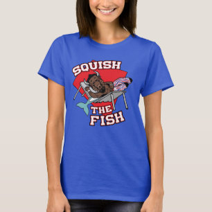 Esmague a Camiseta de Peixe