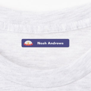 Espaçador alienígena Ferro em Etiquetas de Nome 