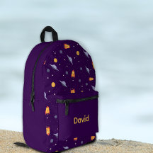 Espaço de padrão lavanda laranja roxo nome