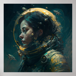 espaço em casco poster