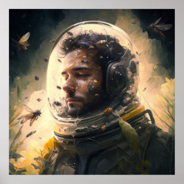 espaço em casco poster