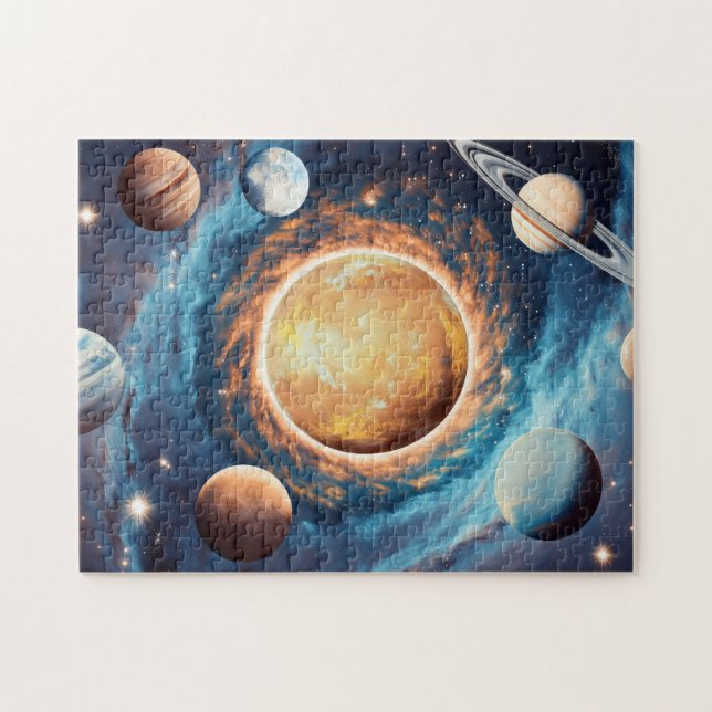 Espaço Exterior Recente Quebra-cabeça de Jigsóvia  (Horizontal)