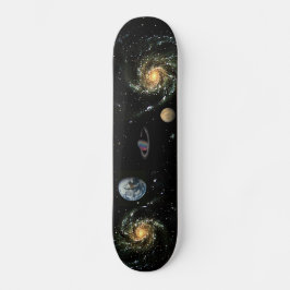 Espaço externo skateboard