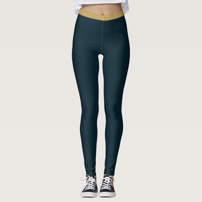 “ESPACO PROFUNDO” – LEGGINGS DE ROUPA DE TREINO (Frente)