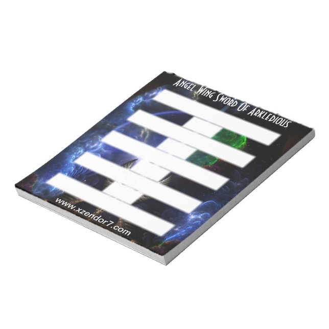 Espada Anjo Do Bloco De Notas Arkledious (Invertido)