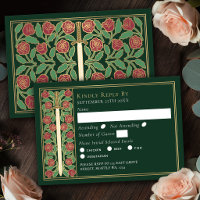 Espada Floral Medieval Verde Dourado RSVP de Casam