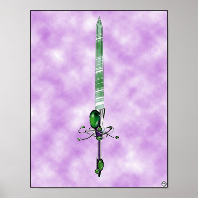 Espada Santa - Poster (Frente)