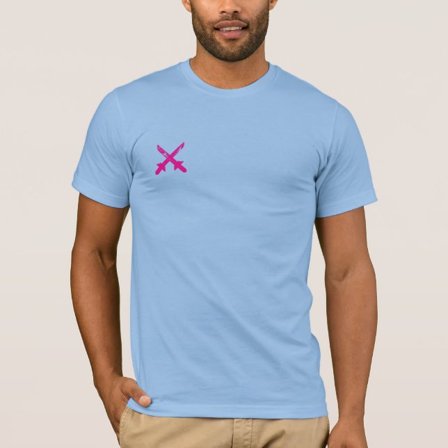 Espadas apenas T-Shirt personalizado (Frente)