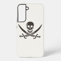 Espadas de crânio de obsidiana Bandeira pirata de 