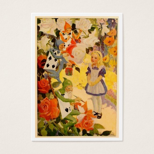 Espadas Rosas de pintura vermelho (Frente)