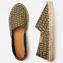 Espadrilho Moderno de Vidro Dourado