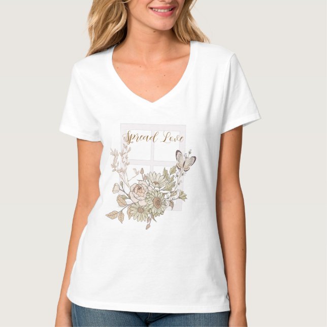 Espalhar Camisa De Amor (Frente)