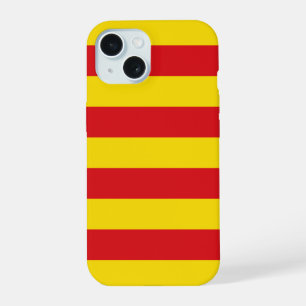 Espanha: La Senyera Catalonia Estojo para iPhone O