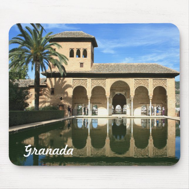 Espanha Mousepad de Alhambra Granada (Frente)