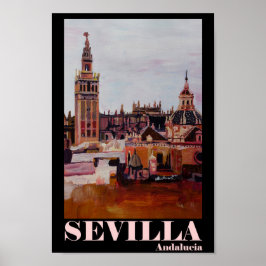 Espanha Sevilla Andalucia Poster