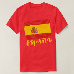 Espanha Sinalizador T-Shirt