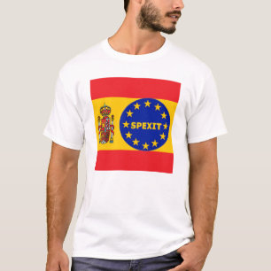 Espanhol de T-Shirt EU Spexit
