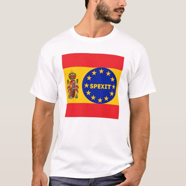 Espanhol de T-Shirt EU Spexit (Frente)