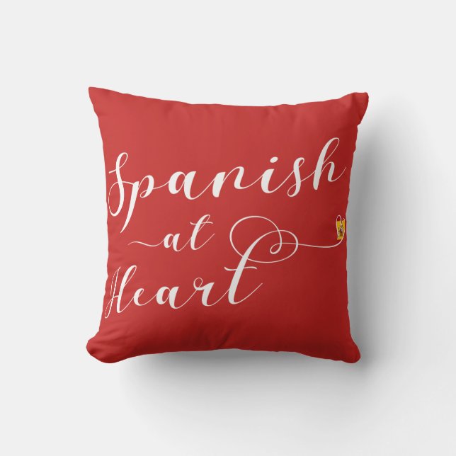 Espanhol na Almofada do Coração, Espanha (Frente)