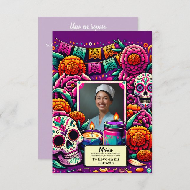 Espanhol - Nossa Senhora de Guadalupe (Frente/Verso)