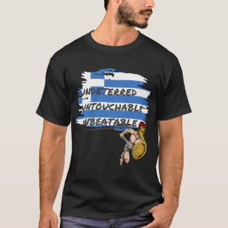 Espartano - Camisa Grega Para Homens