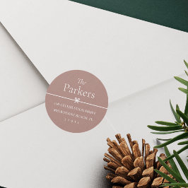 Especiaria | Autocolante de endereço de retorno mí