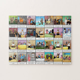 Especiarias engraçadas Vinho Humor Quebra-cabeça