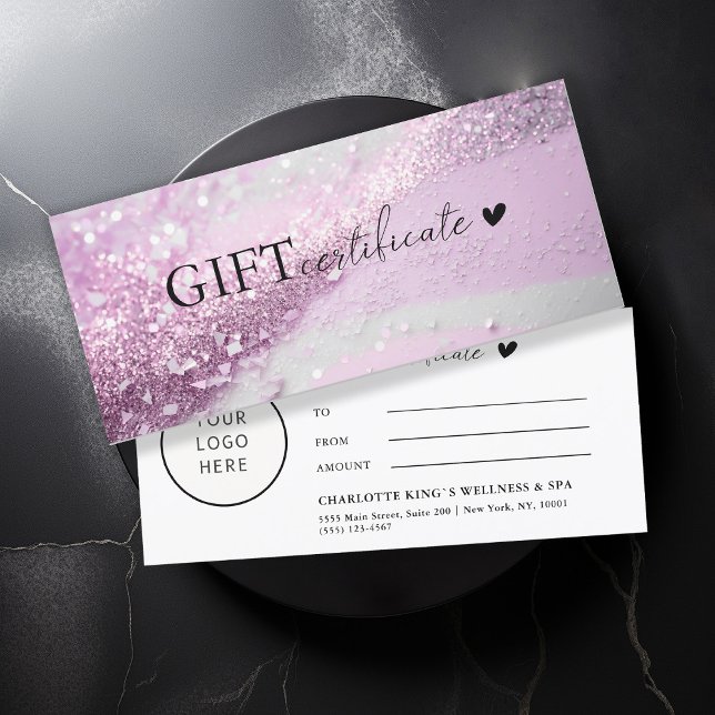 Específico do cliente, Logotipo, Glitter, Empresa (Criador carregado)