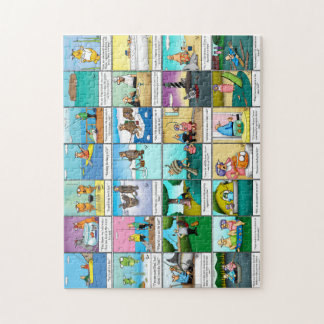 Espectickas Engraçadas Pescar Humor Quebra-cabeça