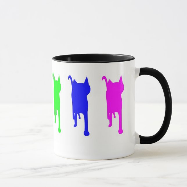 Espectro da caneca dos gatos 2 (Direita)