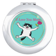 Dia de as mães Te Amo Mãe Gato Mãe