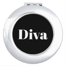Diva Opera Cantora Musical Ator Chic Black
