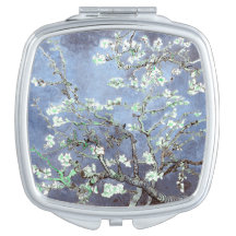 Flores de Amendoeira de Van Gogh Azul Aço